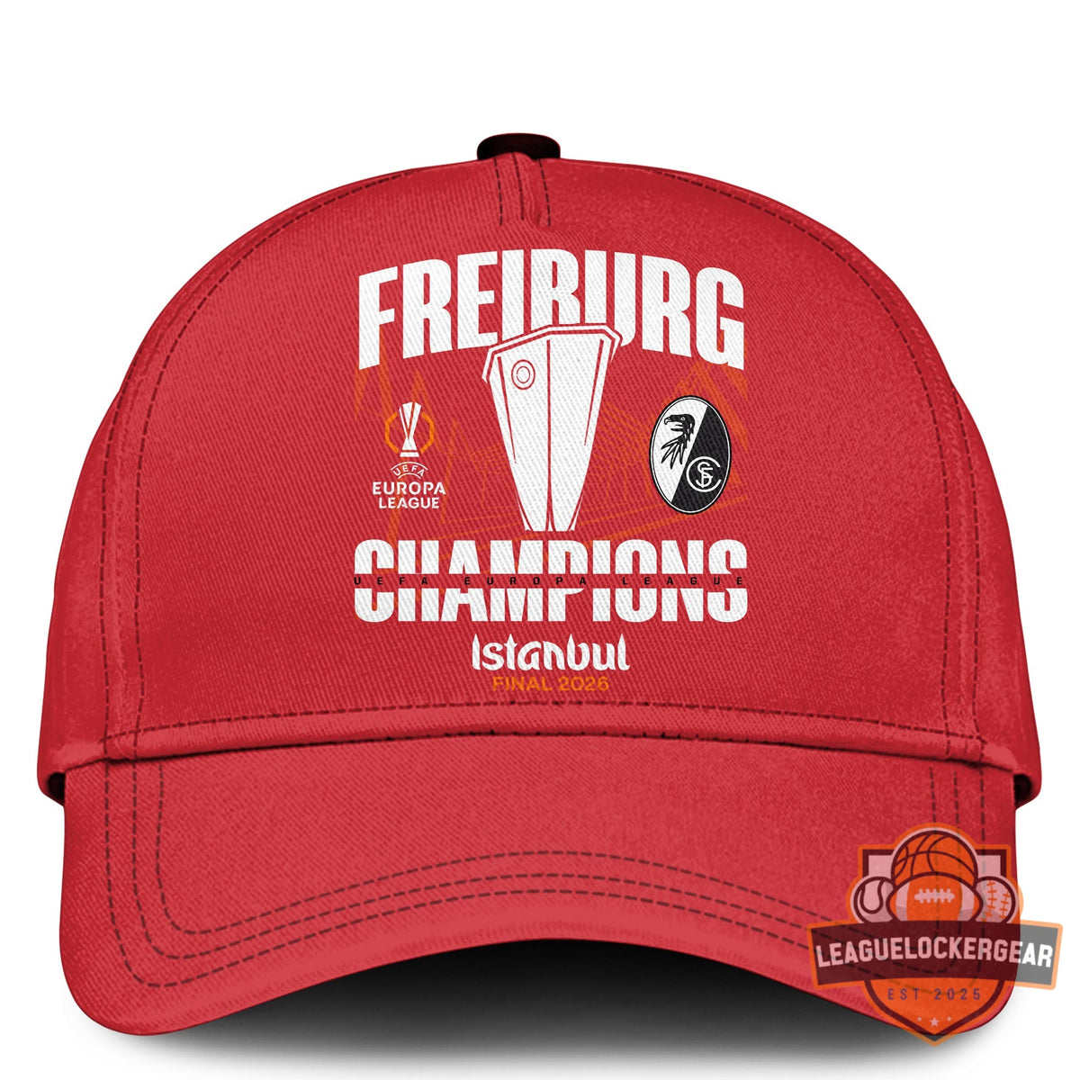 SC Freiburg UEFA Europa League Champions 2026 Zipper Hoodie - LeagueLockerGear