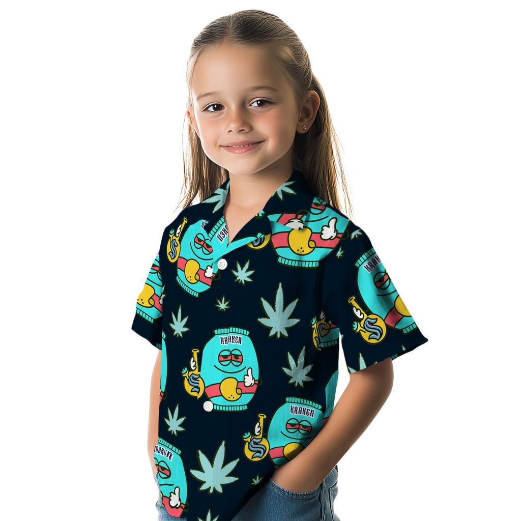 Seattle Kraken Hawaiian Shirt - Chill Vibe | Hula Hawaiian Shirts