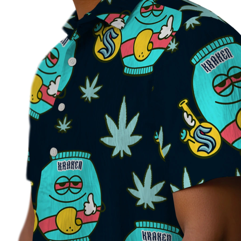 Seattle Kraken Hawaiian Shirt - Chill Vibe | Hula Hawaiian Shirts
