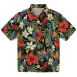 Seattle Kraken Hawaiian Shirt - Hawaii Floral Hibiscus | Hula Hawaiian Shirts