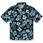 Seattle Kraken Hawaiian Shirt - Hibiscus Flower Design | Hula Hawaiian Shirts