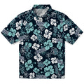 Seattle Kraken Hawaiian Shirt - Hibiscus Flower Design | Hula Hawaiian Shirts