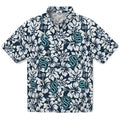 Seattle Kraken Hawaiian Shirt - Hibiscus Motif | Hula Hawaiian Shirts
