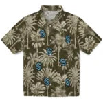Seattle Kraken Hawaiian Shirt - Vintage Palm Tree | Hula Hawaiian Shirts