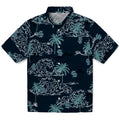 Seattle Kraken Hawaiian Shirt - Wave Palm | Hula Hawaiian Shirts
