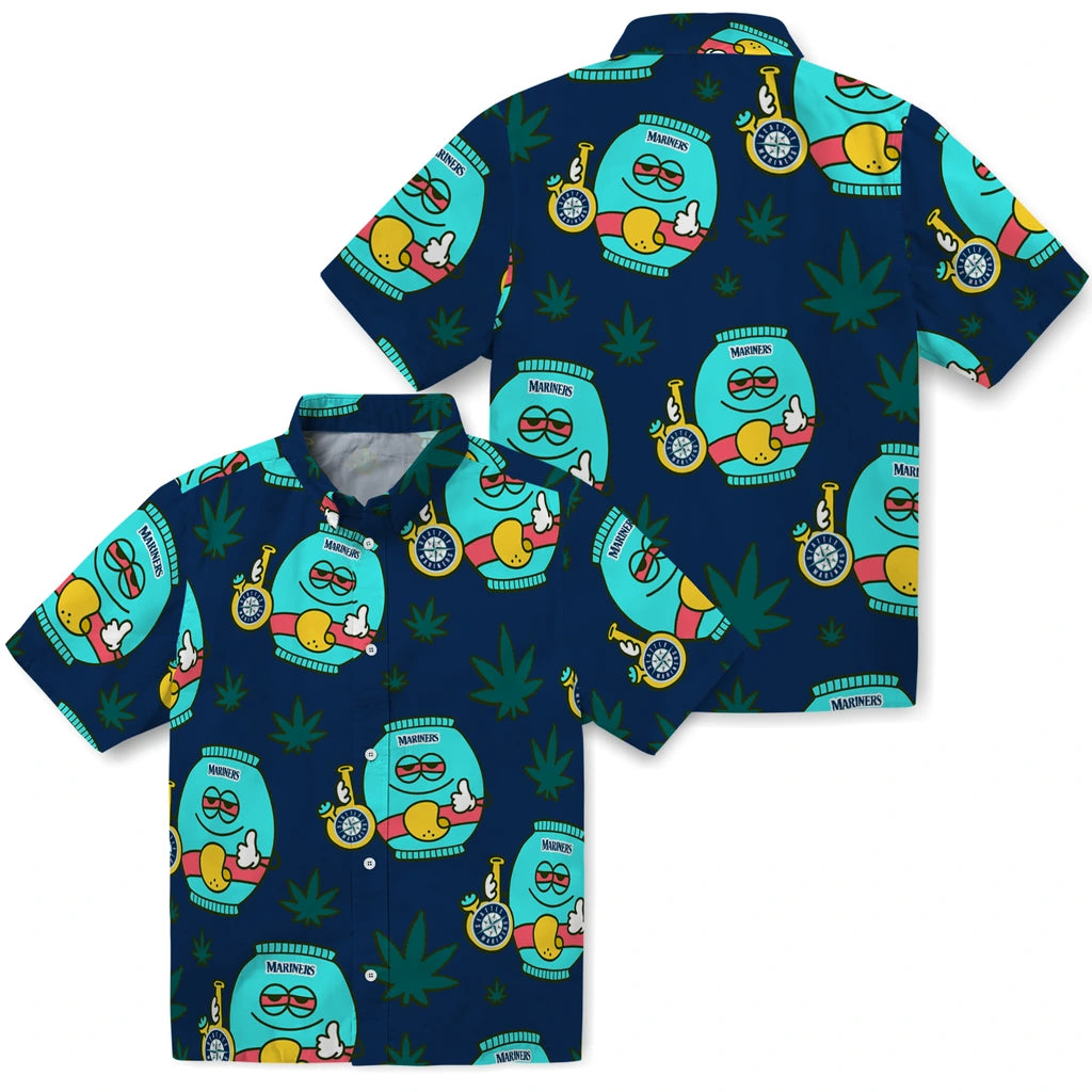Seattle Mariners Hawaiian Shirt - Chill Vibe | Hula Hawaiian Shirts