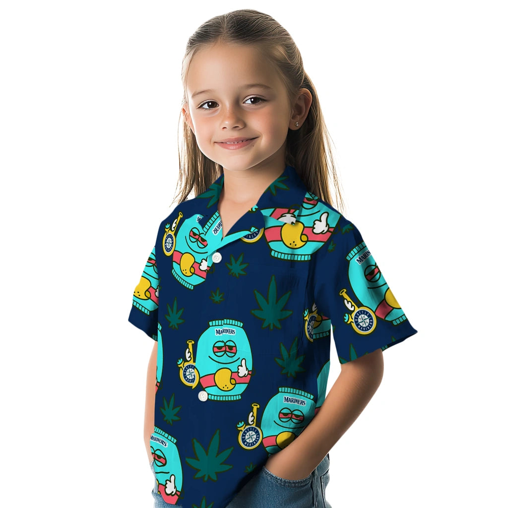 Seattle Mariners Hawaiian Shirt - Chill Vibe | Hula Hawaiian Shirts