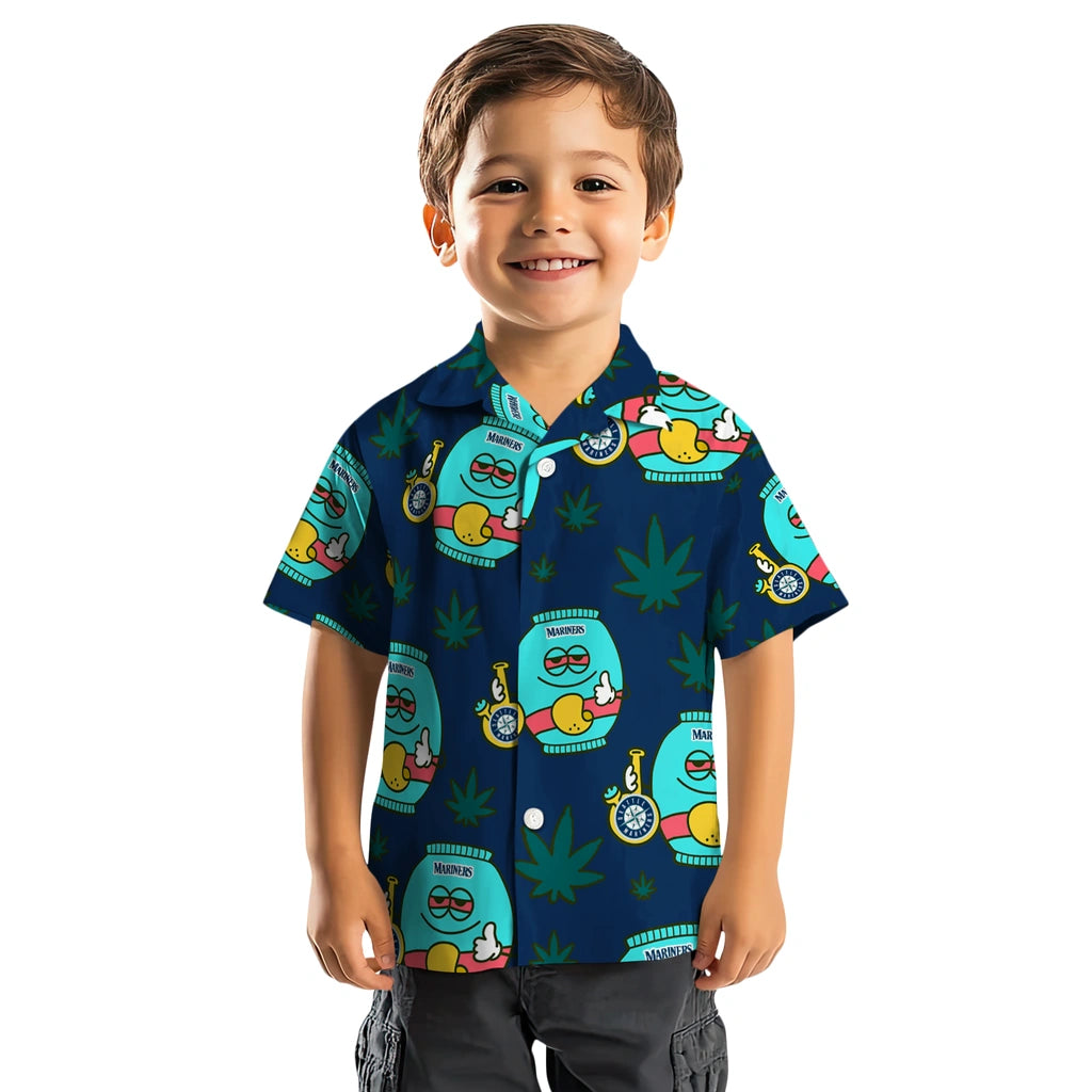 Seattle Mariners Hawaiian Shirt - Chill Vibe | Hula Hawaiian Shirts