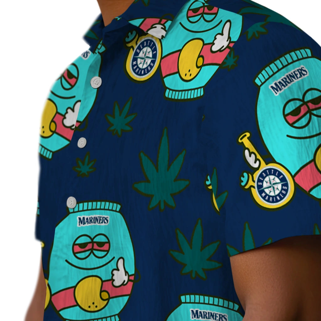 Seattle Mariners Hawaiian Shirt - Chill Vibe | Hula Hawaiian Shirts