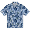 Seattle Mariners Hawaiian Shirt - Hibiscus Blooms | Hula Hawaiian Shirts