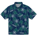 Seattle Mariners Hawaiian Shirt - Palm Tree Motif | Hula Hawaiian Shirts