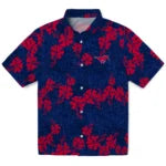 SMU Mustangs Hawaiian Shirt - 50th State Flower | Hula Hawaiian Shirts
