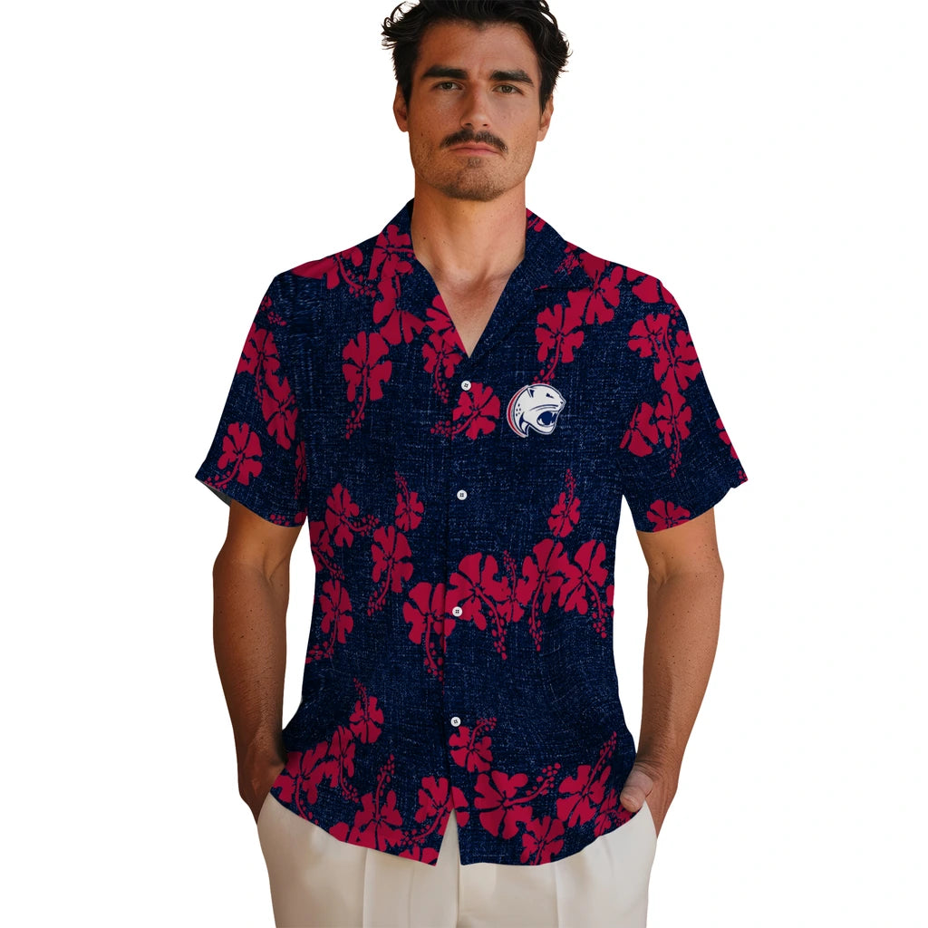 South Alabama Jaguars Hawaiian Shirt - 50th State Flower | Hula Hawaiian Shirts