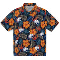 South Alabama Jaguars Hawaiian Shirt - Hibiscus Foliage | Hula Hawaiian Shirts