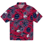 South Alabama Jaguars Hawaiian Shirt - Palm Sunset | Hula Hawaiian Shirts