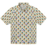 South Alabama Jaguars Hawaiian Shirt - Pineapple Delight | Hula Hawaiian Shirts