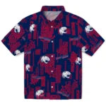 South Alabama Jaguars Hawaiian Shirt - Turtle Lines | Hula Hawaiian Shirts