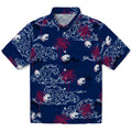 South Alabama Jaguars Hawaiian Shirt - Wave Palm | Hula Hawaiian Shirts