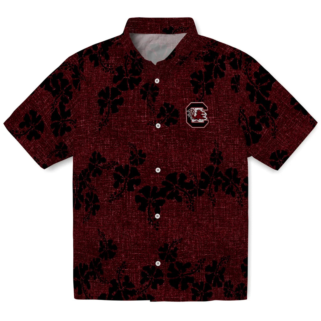 South Carolina Gamecocks Hawaiian Shirt - 50th State Flower | Hula Hawaiian Shirts