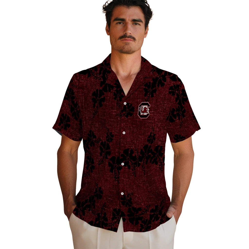 South Carolina Gamecocks Hawaiian Shirt - 50th State Flower | Hula Hawaiian Shirts