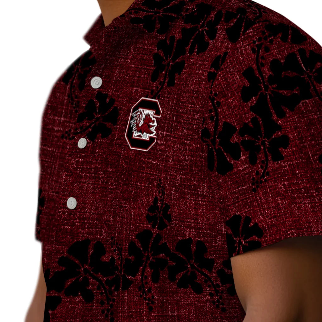South Carolina Gamecocks Hawaiian Shirt - 50th State Flower | Hula Hawaiian Shirts