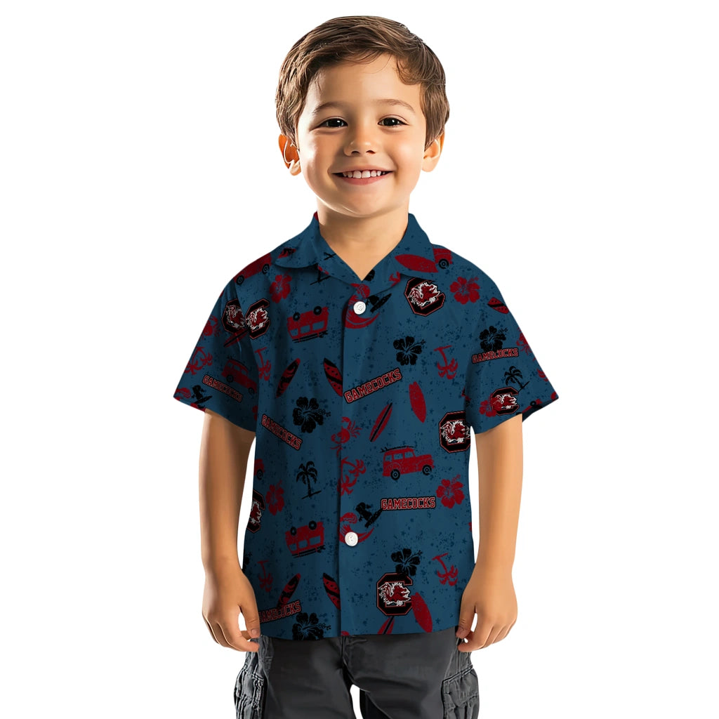 South Carolina Gamecocks Hawaiian Shirt - Beach Vibe | Hula Hawaiian Shirts