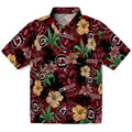 South Carolina Gamecocks Hawaiian Shirt - Hibiscus Tiki Jungle | Hula Hawaiian Shirts