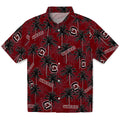 South Carolina Gamecocks Hawaiian Shirt - Palm Tree Motif | Hula Hawaiian Shirts