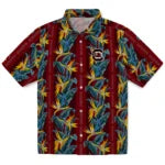 South Carolina Gamecocks Hawaiian Shirt - Paradise Vines | Hula Hawaiian Shirts