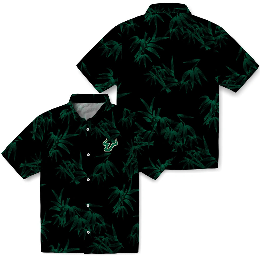 South Florida Bulls Hawaiian Shirt - Bamboo Branches | Hula Hawaiian Shirts