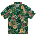 South Florida Bulls Hawaiian Shirt - Hibiscus Tiki Jungle | Hula Hawaiian Shirts