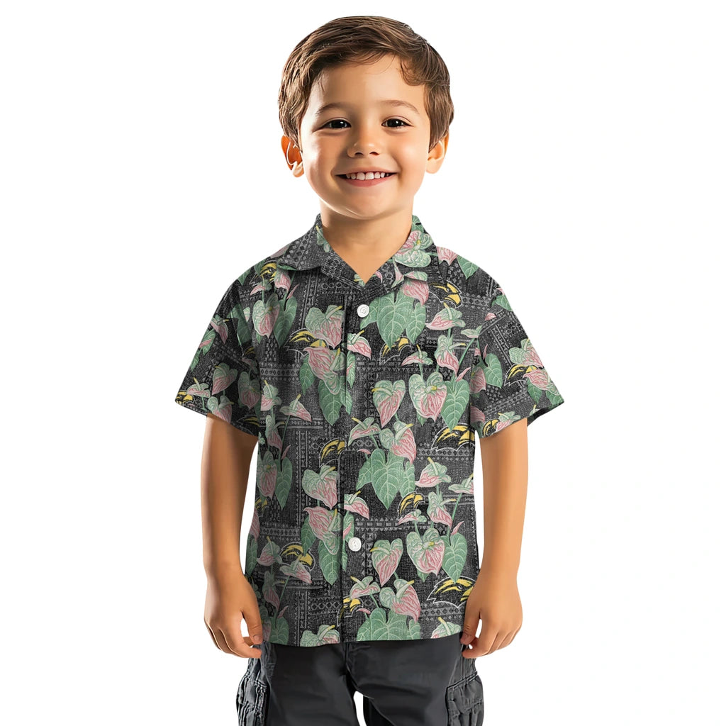 Southern Miss Golden Eagles Hawaiian Shirt - Anthurium Overlay | Hula Hawaiian Shirts