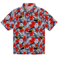 Southern Miss Golden Eagles Hawaiian Shirt - Hibiscus Fiesta | Hula Hawaiian Shirts
