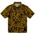 Southern Miss Golden Eagles Hawaiian Shirt - Leaf Outline | Hula Hawaiian Shirts