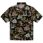 Southern Miss Golden Eagles Hawaiian Shirt - Simpsons Christmas | Hula Hawaiian Shirts