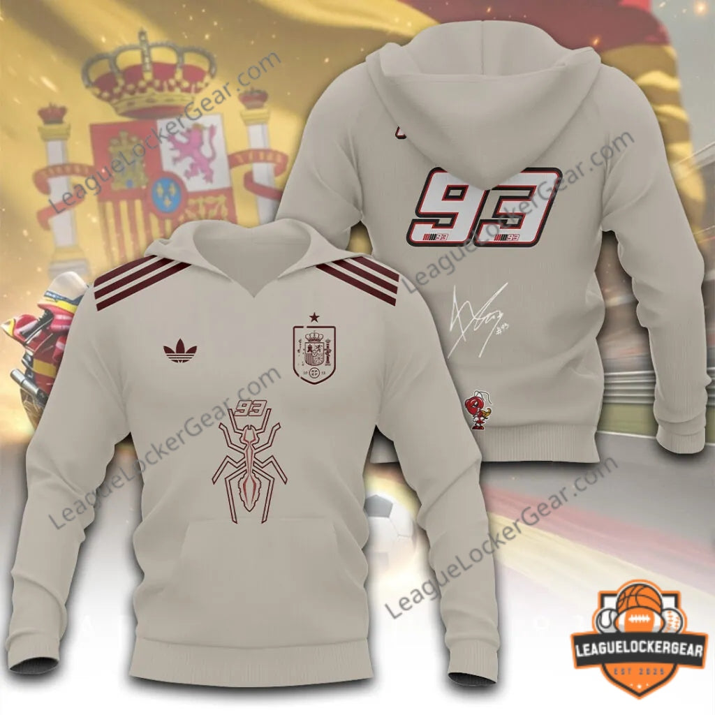 Spain Marc Márquez Spider-Man Jersey - LeagueLockerGear