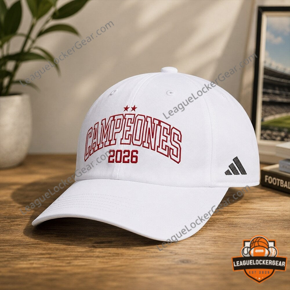 Spain National Football Team World Champions 2026 Baseball Cap - LeagueLockerGear