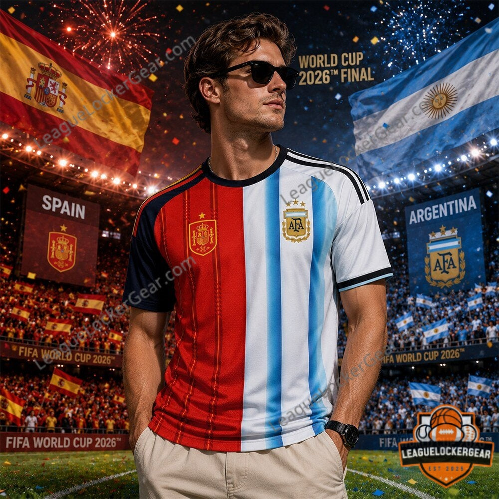 Spain vs Argentina FIFA World Cup 2026 Final Jersey - LeagueLockerGear