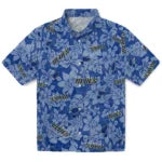 St. Louis Blues Hawaiian Shirt - Hibiscus Oasis | Hula Hawaiian Shirts