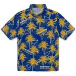 St. Louis Blues Hawaiian Shirt - Palm Tree Motif | Hula Hawaiian Shirts