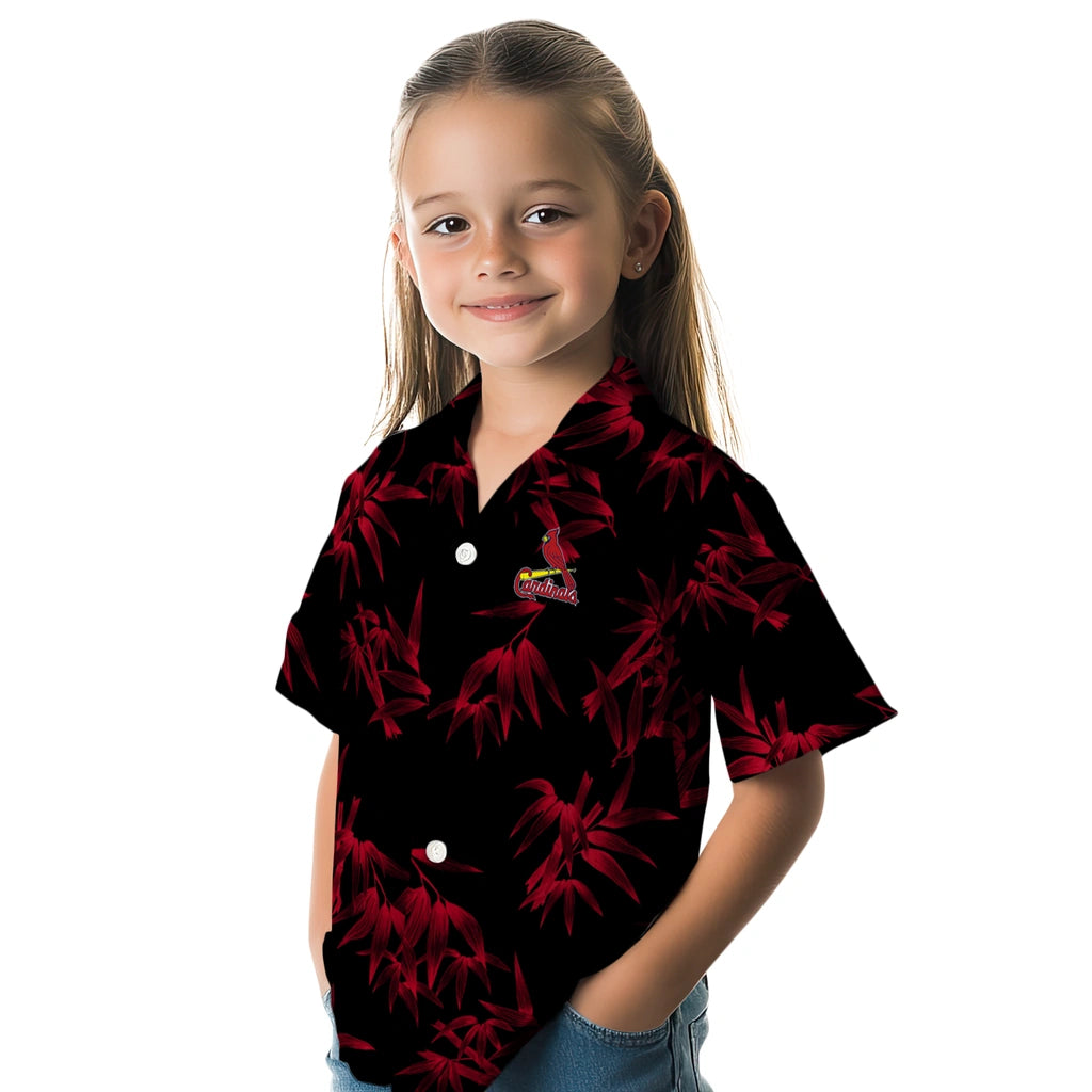St. Louis Cardinals Hawaiian Shirt - Bamboo Branches | Hula Hawaiian Shirts