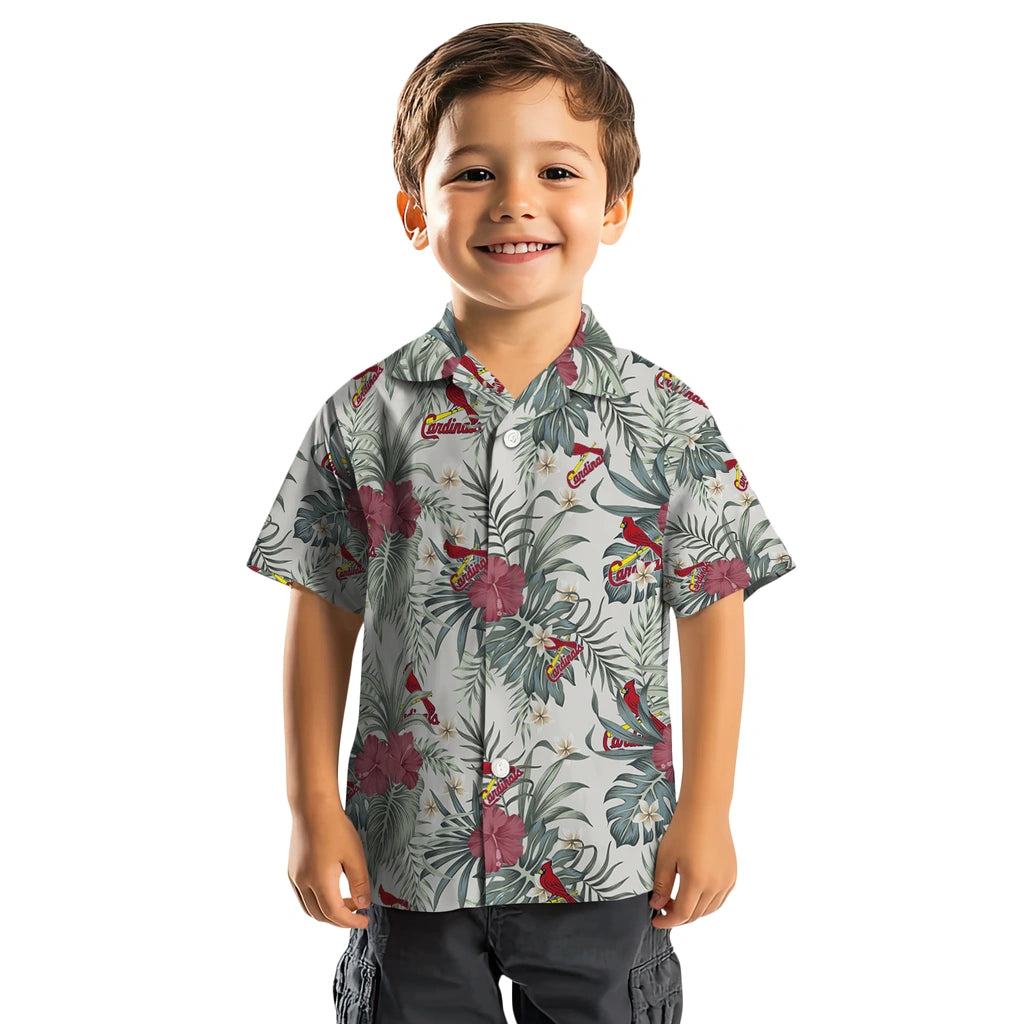 St. Louis Cardinals Hawaiian Shirt - Hibiscus Designs | Hula Hawaiian Shirts