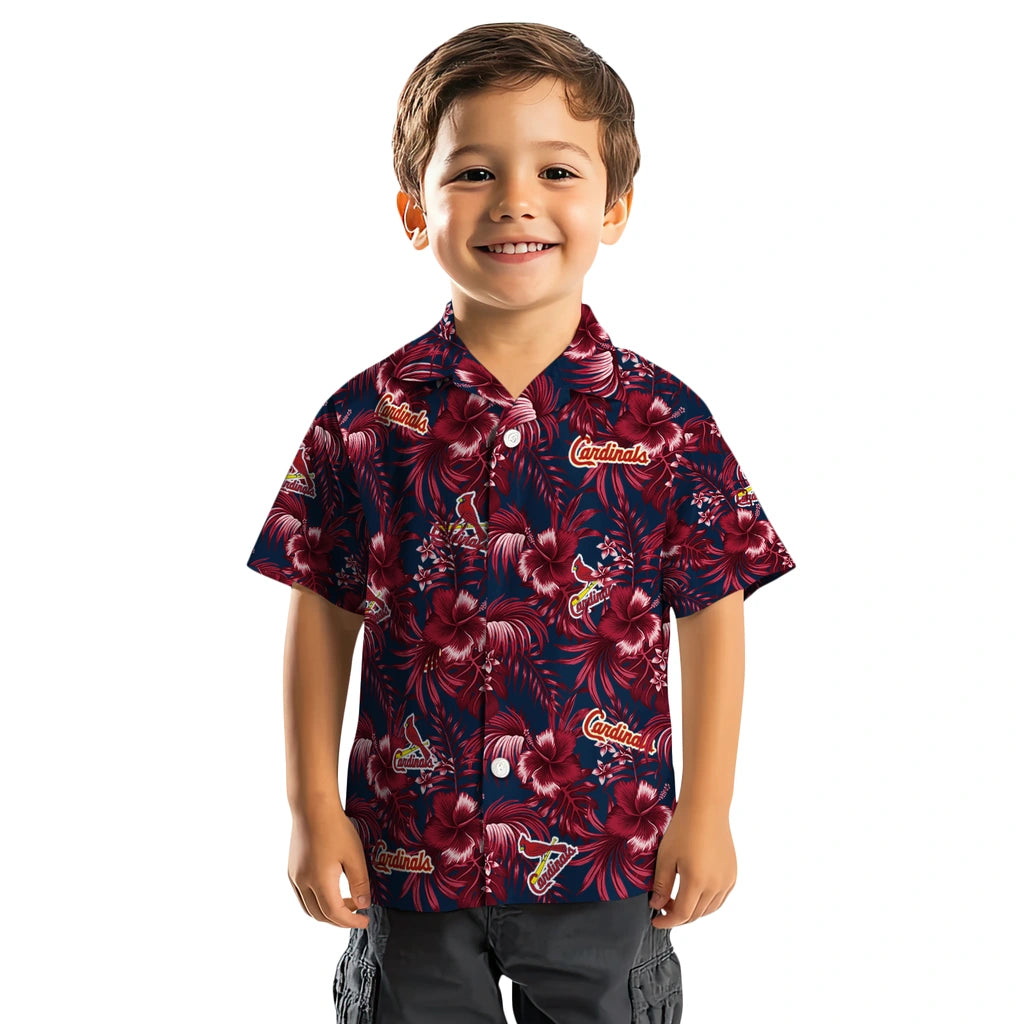 St. Louis Cardinals Hawaiian Shirt - Hibiscus Exotic | Hula Hawaiian Shirts