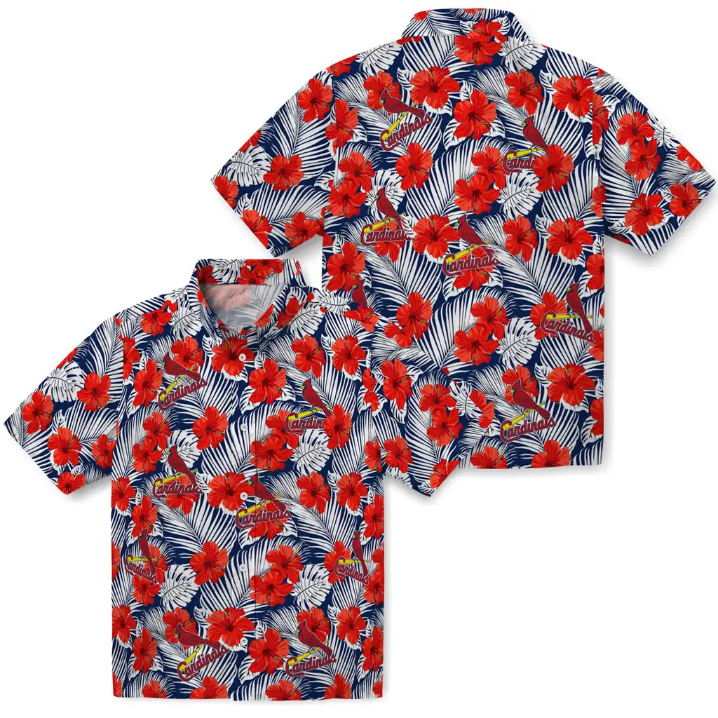 St. Louis Cardinals Hawaiian Shirt - Hibiscus Fiesta | Hula Hawaiian Shirts