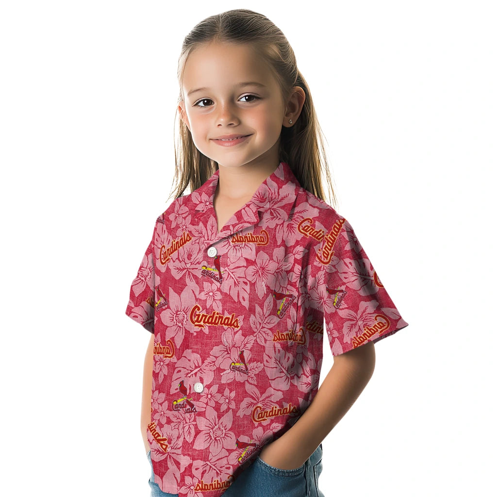 St. Louis Cardinals Hawaiian Shirt - Hibiscus Oasis | Hula Hawaiian Shirts