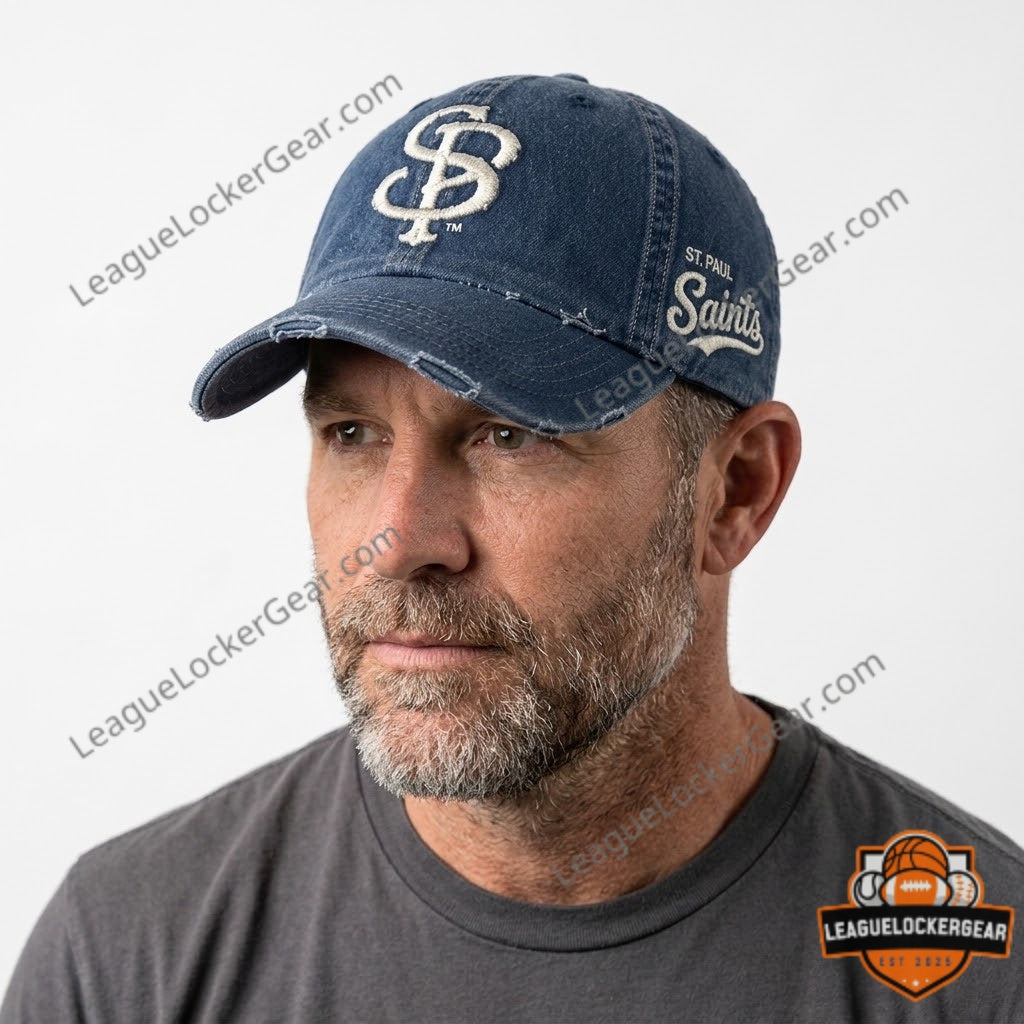 St. Paul Saints Field of Dreams 2026 Game Distressed Baseball Cap - LeagueLockerGear