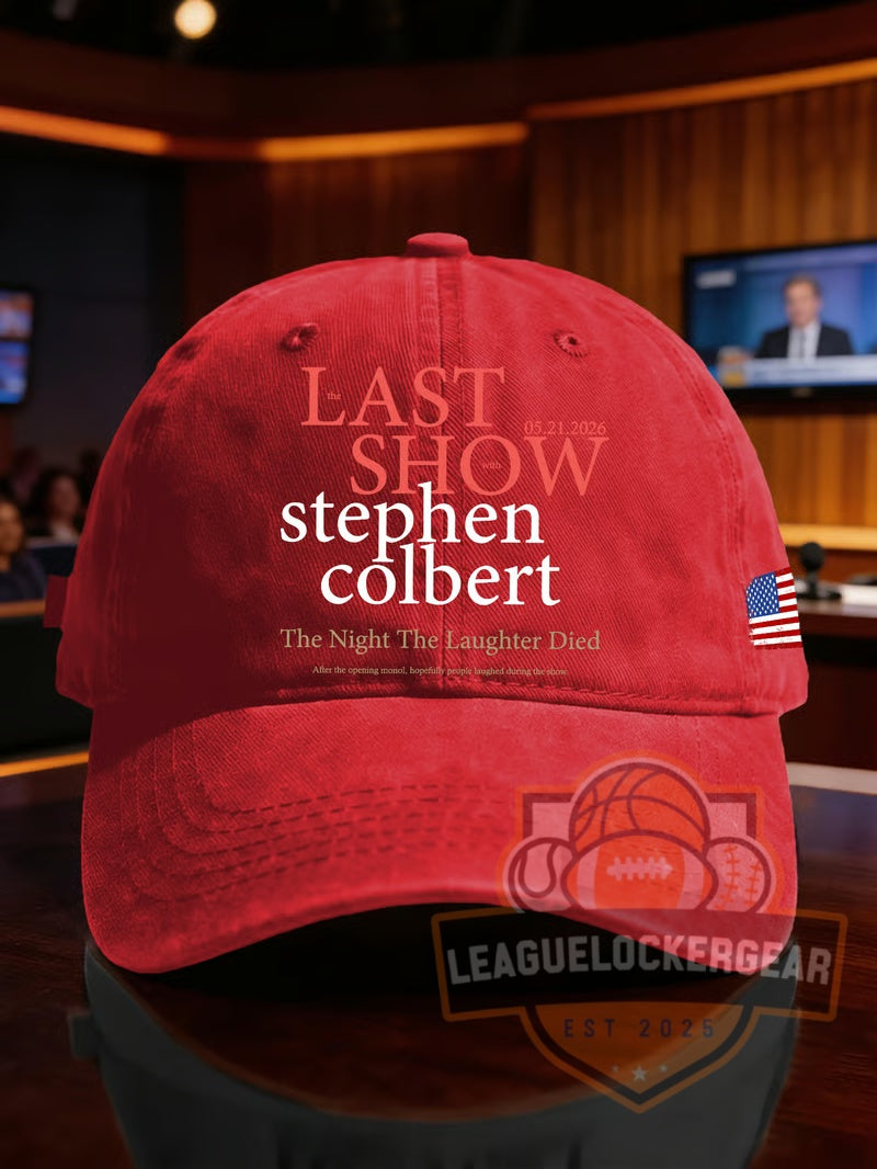 Stephen Colbert The Last Show Baseball Cap - LeagueLockerGear