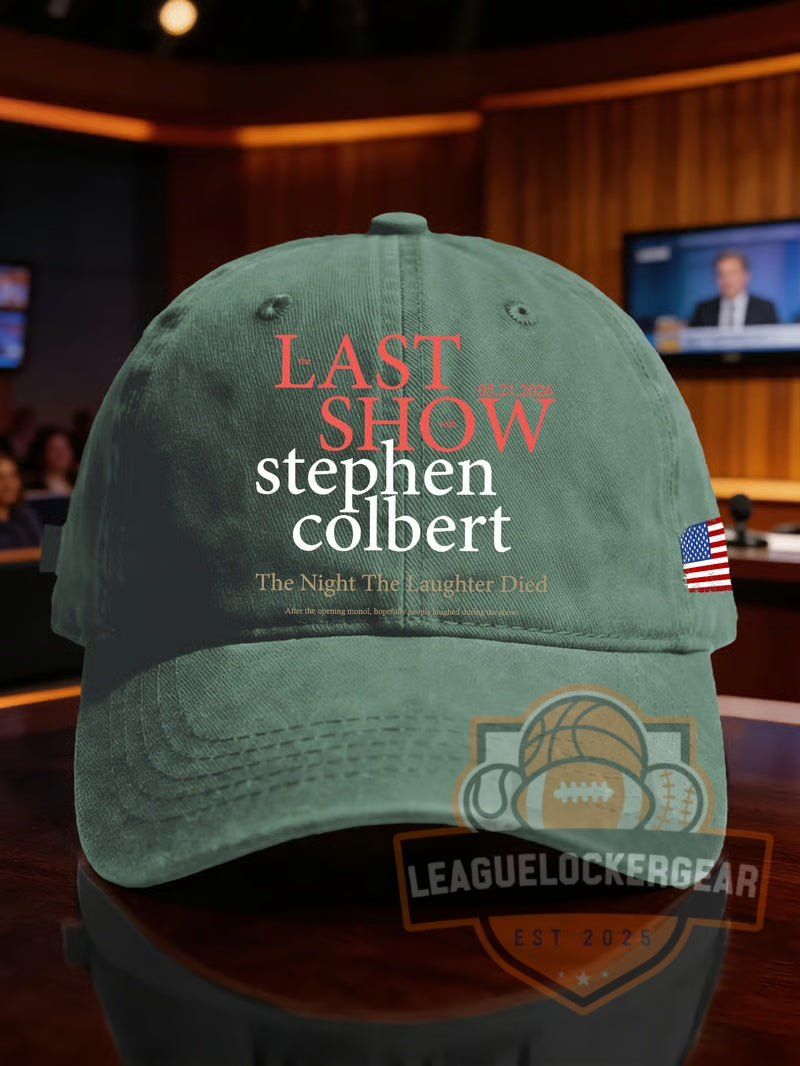 Stephen Colbert The Last Show Baseball Cap - LeagueLockerGear