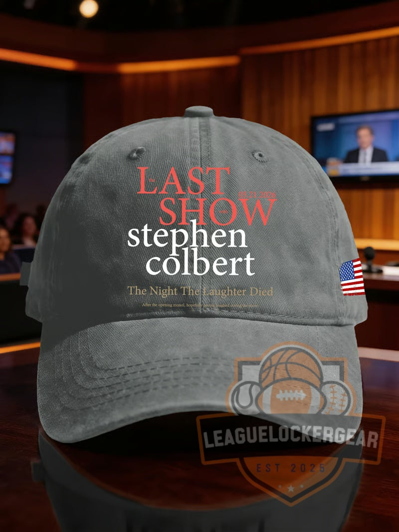 Stephen Colbert The Last Show Baseball Cap - LeagueLockerGear