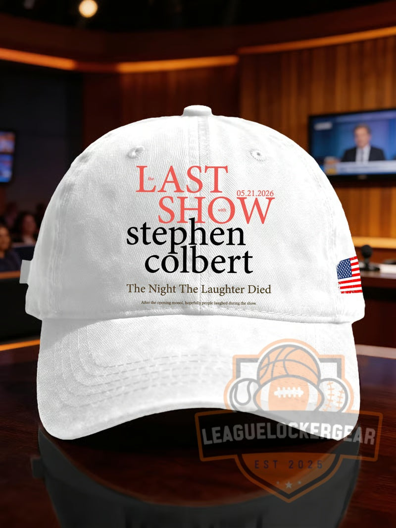 Stephen Colbert The Last Show Baseball Cap - LeagueLockerGear